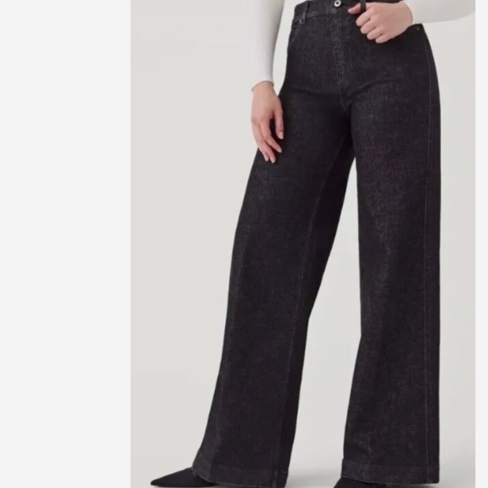 SPANX Black Wide Leg Pants